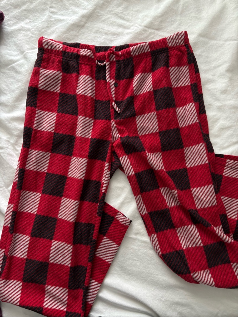 Red flannel Pajama pants
